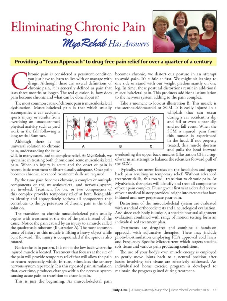 Chronic Pain Nov Dec 09 | PDF | Chronic Pain | Pain