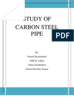 Study of Carbon Steel Pipes 2013