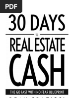 Download 30 Days to Real Estate Cash by billyd01 SN155042401 doc pdf