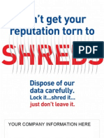 Shred It Poster