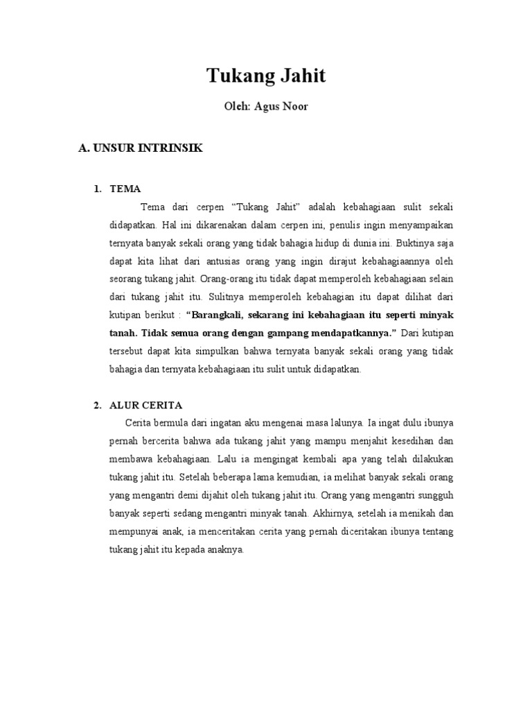 Tukang Jahit