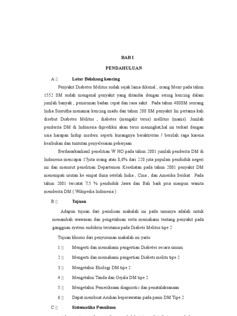 Askep Dm Tipe 2 ( Kmb )