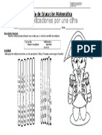 Guia de Trabajo - Multiplicaciones Por Una Cifra I