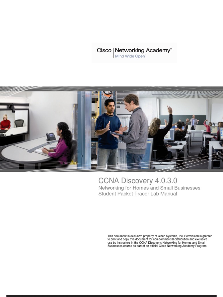 Ccna Discovery 4 Instructor Lab Manual