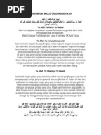 DOA PERPISAHAN KAKITANGAN