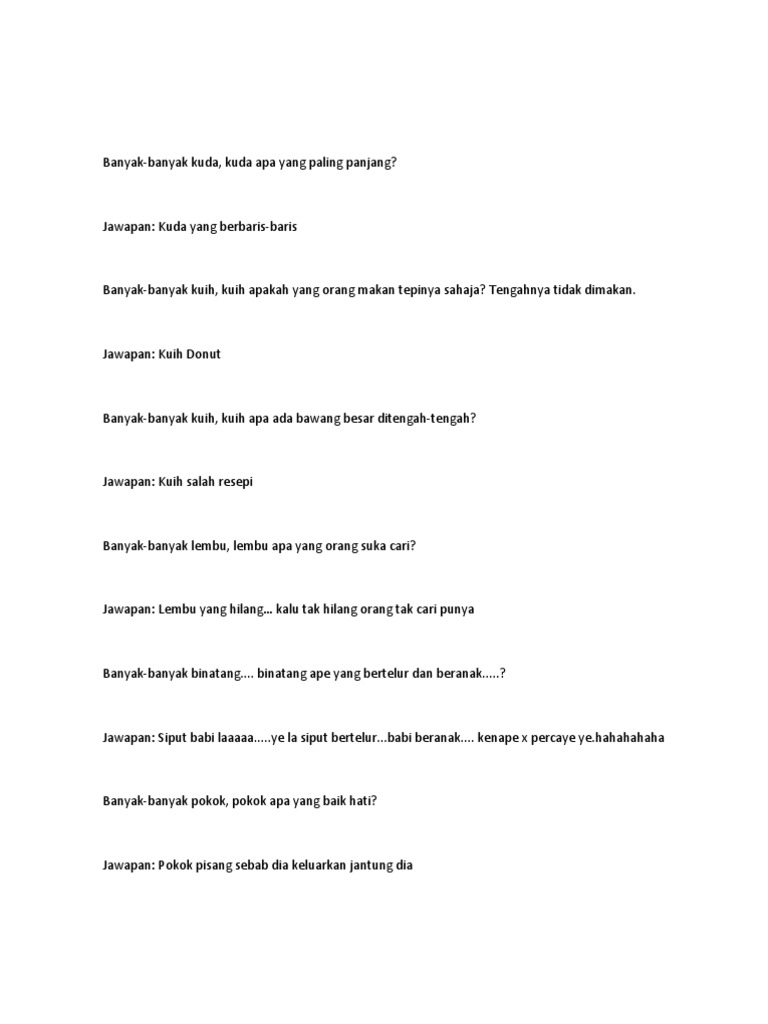 Teka Teki Pdf