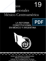 Reforma Constitucional en Mexico y Argentina - UNAM Y OTROS 1996