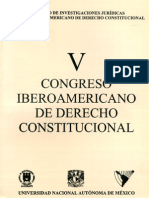 V Congreso Iberoamericano de Derecho Constitucional - UNAM 1998 (IIJ - IiDC)