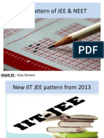 New Pattern of Iit and Neet 
