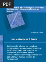 Le marché des changes à terme