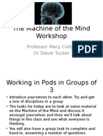 The Machine of The Mind WorkshopSession 11FINAL