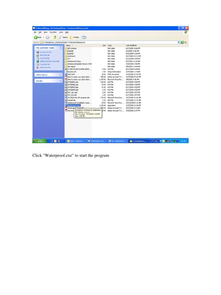 Waterproof Data File Submission Guide | PDF
