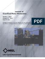Life Cycle Assessment of Coal Fire Power Plants
