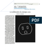 LASSANCE (2013) Os Defensores Da Energia Cara - Folha de S Paulo 3 Janeiro