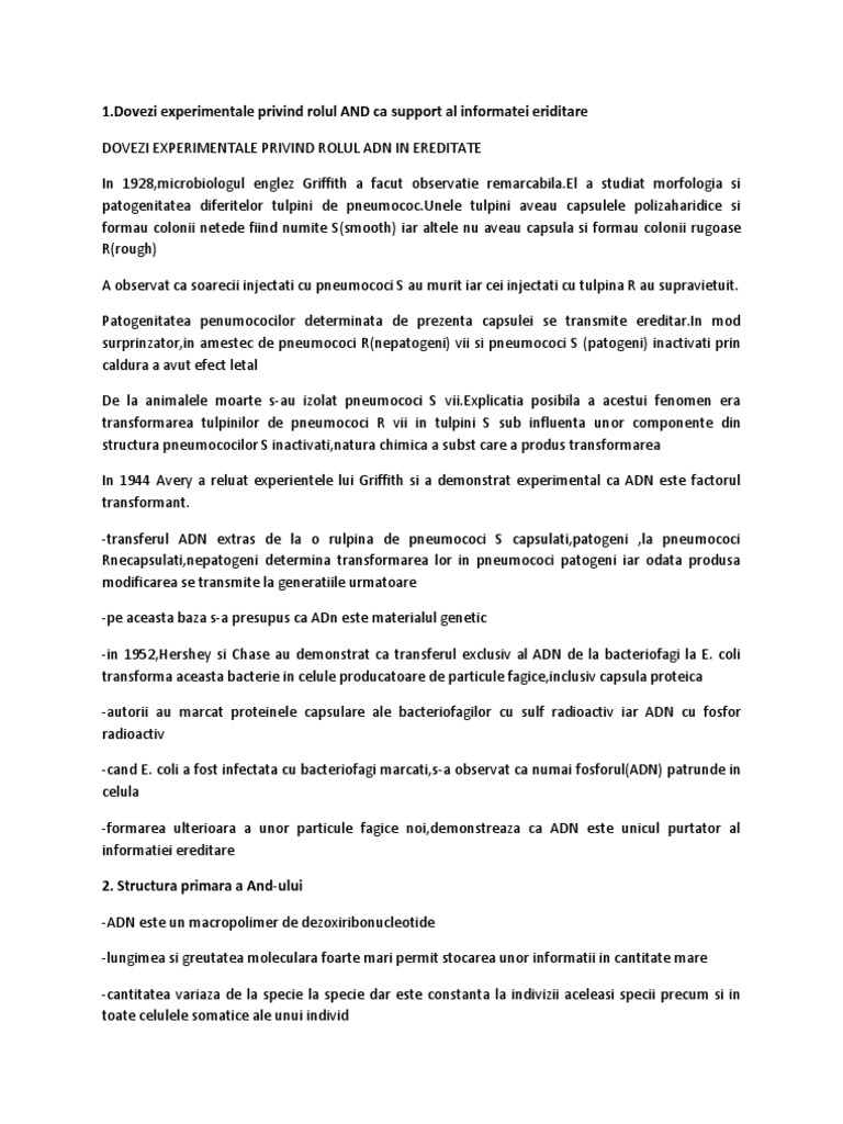 Genetic A | PDF