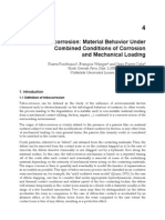 InTech-Tribocorrosion Material Behavior Under Combined Conditions of Corrosion and Mechanical Loading