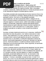 Consultatia Prenatala in Medicina de Familie