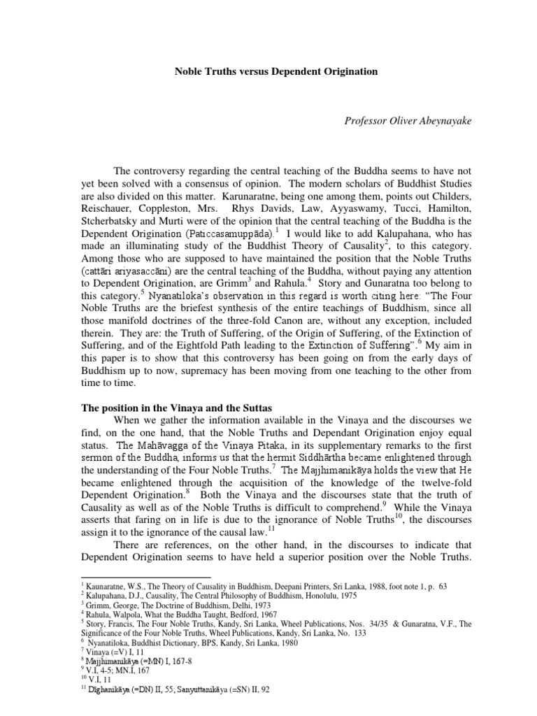 Buddhism | PDF | Four Noble Truths | Gautama Buddha