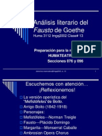 An Lisis Literario Del Fausto de Goethe Cl.13