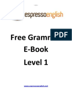 Free English Grammar eBook Beginner