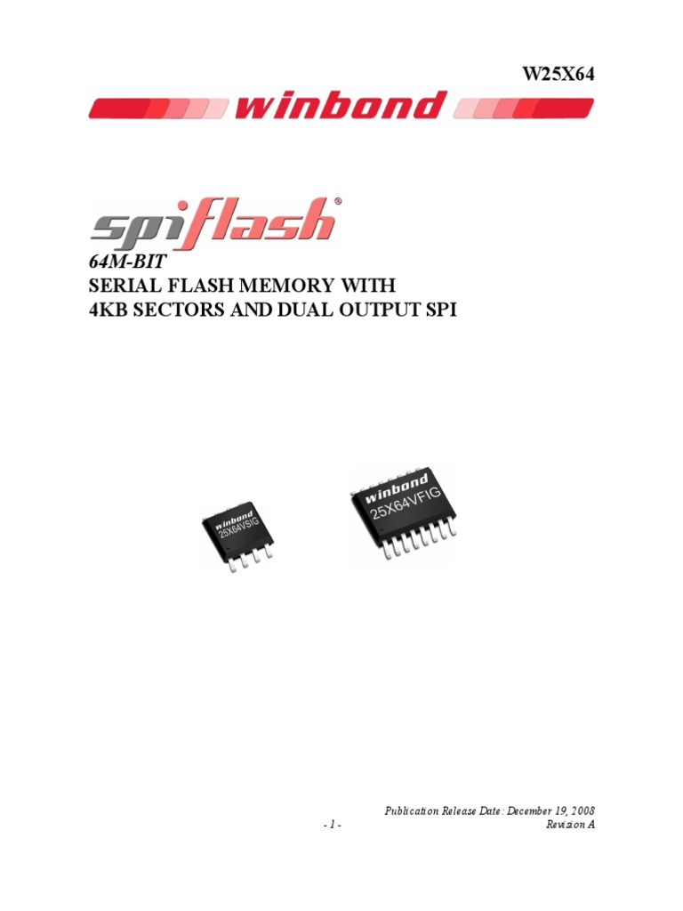 Data Sheet | Flash Memory | Input/Output