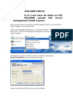 Cómo Hacer Una Base de Datos Sencilla en SQL SERVER