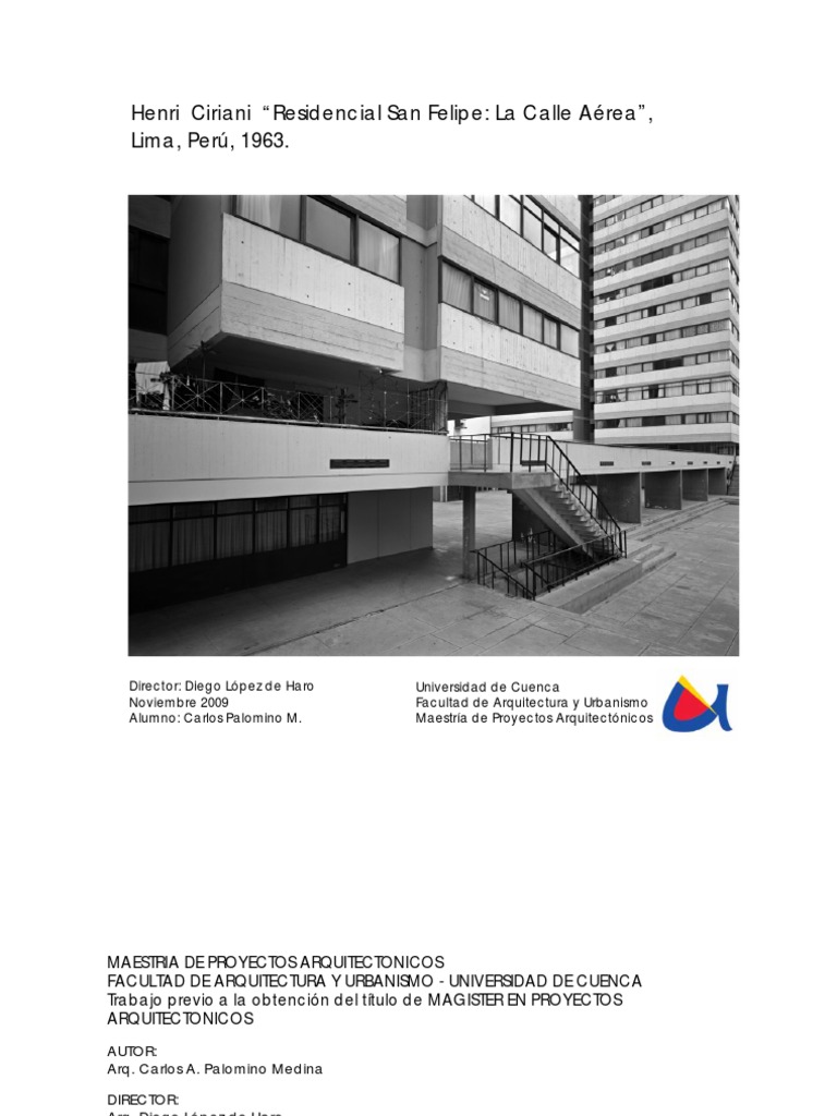 Atlas de Vivienda Colectiva en Lima | PDF