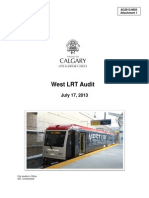 West LRT Audit