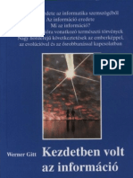 Gitt, Werner - Kezdetben Volt Az Informacio