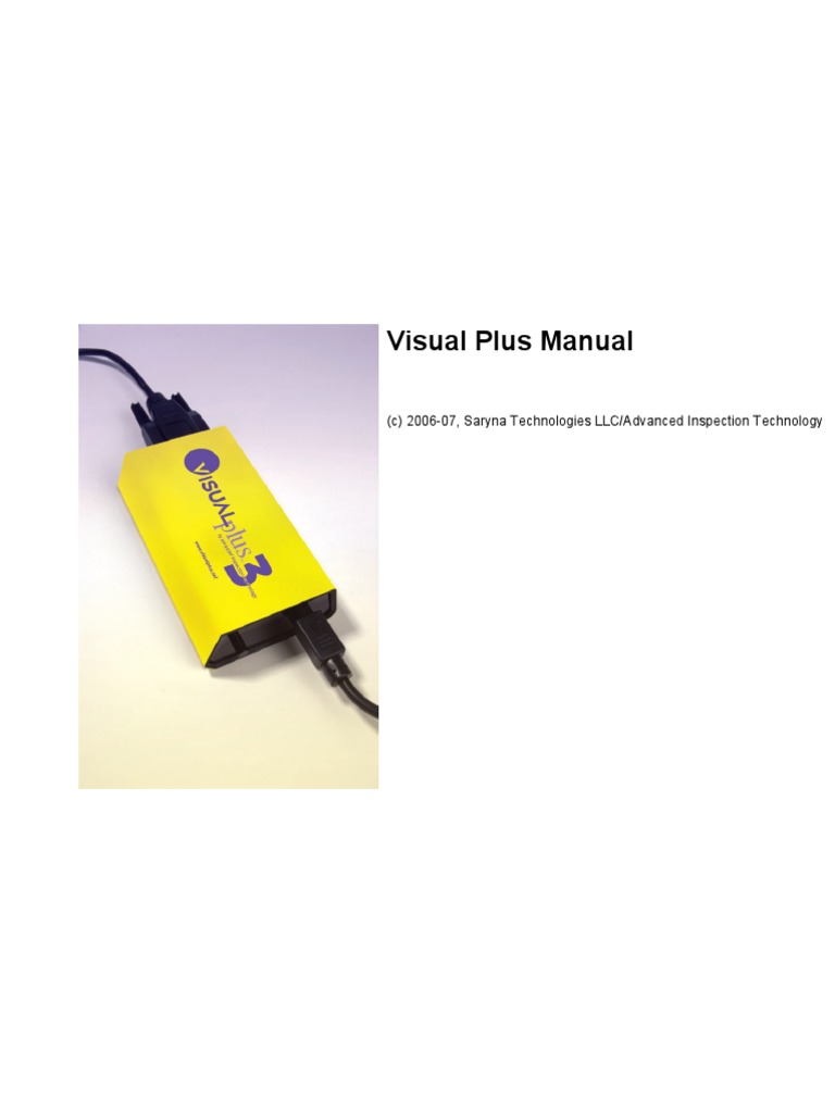 Visual Plus Manual | PDF