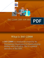 ISO 22000 Awareness Session