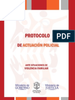 Protocolo de Violencia Familiar