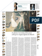 IL MUSEO DEL MONDO 30 - Sphinx Di Edvard Munch (1894) - La Repubblica 21.07.2013