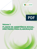 Caderno SUAS Volume 3 - Planos de Assistencia Social Diretrizes Para Elaboracao