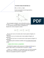 Funciones trigonométricas: seno, coseno y tangente