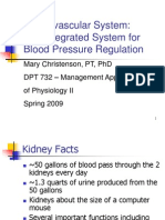 Cardiovascular System: The Integrated System For Blood Pressure Regulation