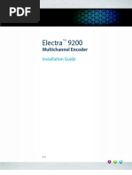 Electra 9200 Encoder Install Guide