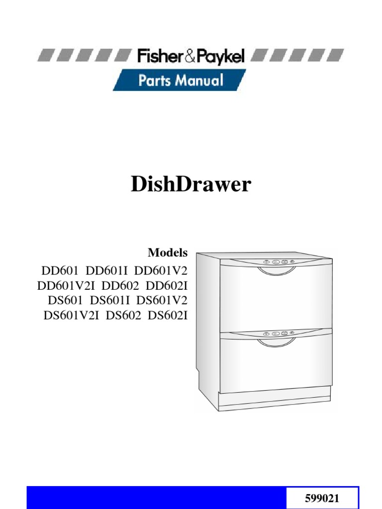 fisher paykel dish drawer parts
