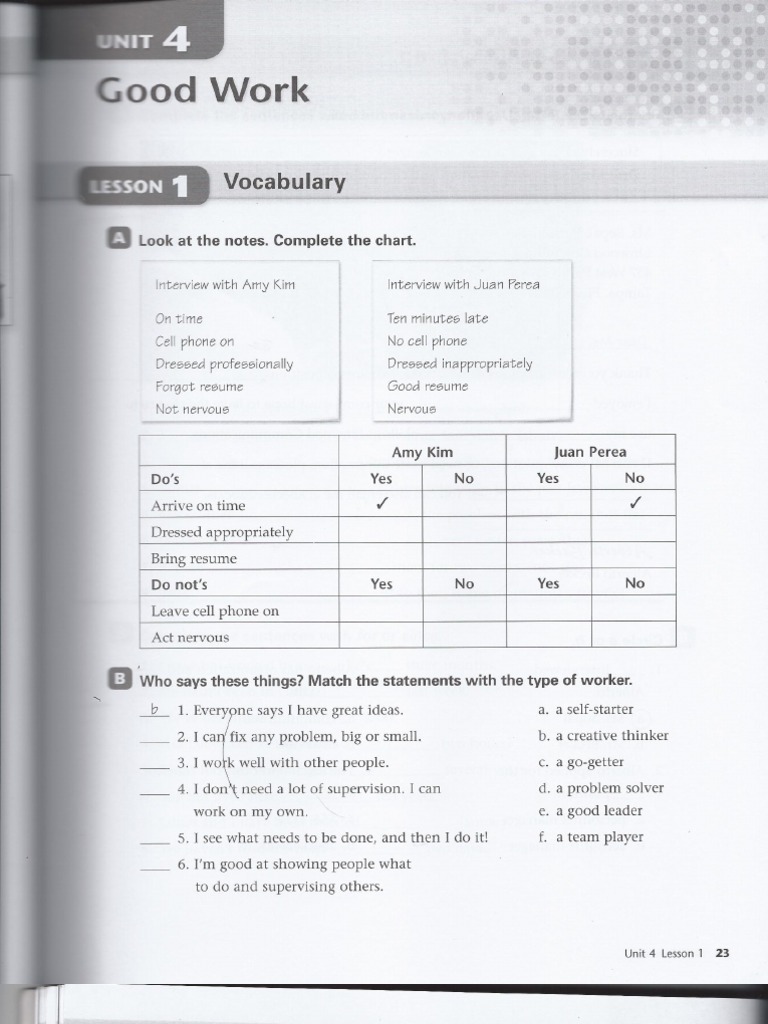 Step Forward Workbook 1 | PDF