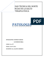 Universidad Tecnica Del Norte Ciencias de La Salud Terapia Fisica