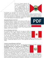 Historia banderas del Perú