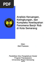Download Analisis Keruangan Kelingkungan dan Kewilayahan terhadap Fenomena Banjir ROB di Kota Semarang by guntherrem248 SN155225949 doc pdf