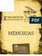 141157042 Memorias X Encuentro Estudiantes Historia UNAL MED