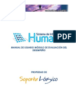 Manual Evaluacion Del Desempeno