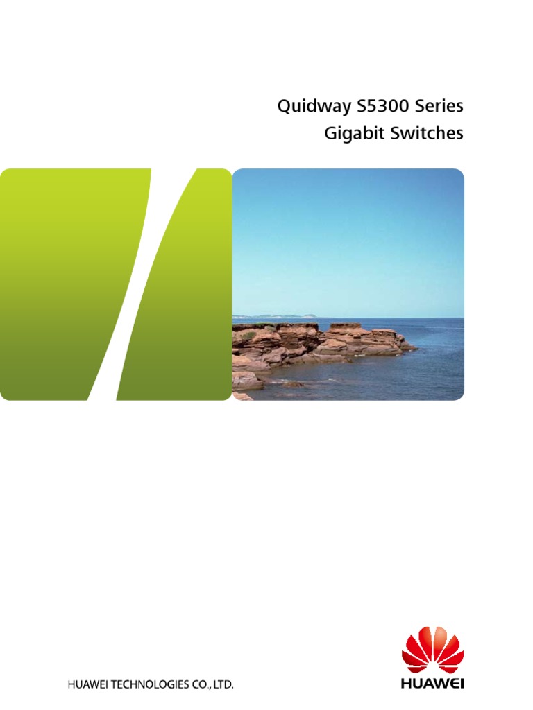 Quidway s5300 Series Switches Brochure | PDF | Computer Network ...