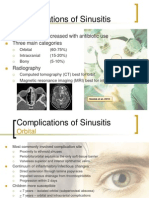 Complication of Sinus Disease