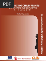 Download Child Centric Budget Analysis CCBA by Child Centric Budget Analysis CCBA SN155240167 doc pdf