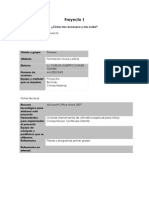 Planeación Ficha Técnica y Actividades