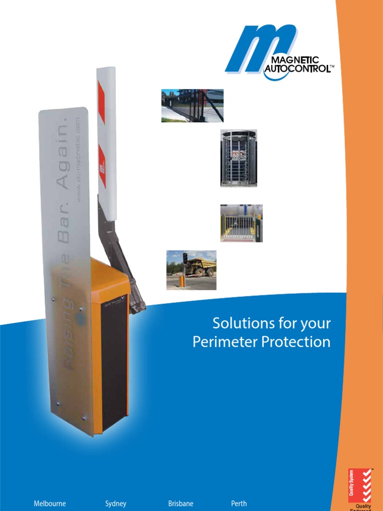 Solutions For Your Perimeter Protection | PDF | Access Control | Automation