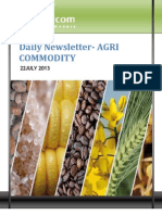 Daily Newsletter-AGRI Commodity: 22JULY 2013